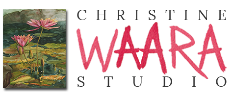 Maui Artist Christine Waara Fine Art Studio
